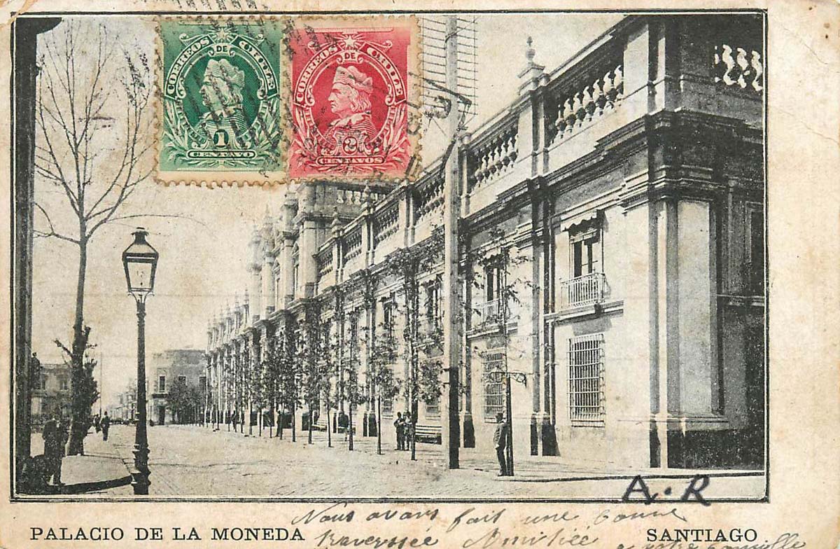 Santiago. Palacio de la Moneda (Palace of the Currency)