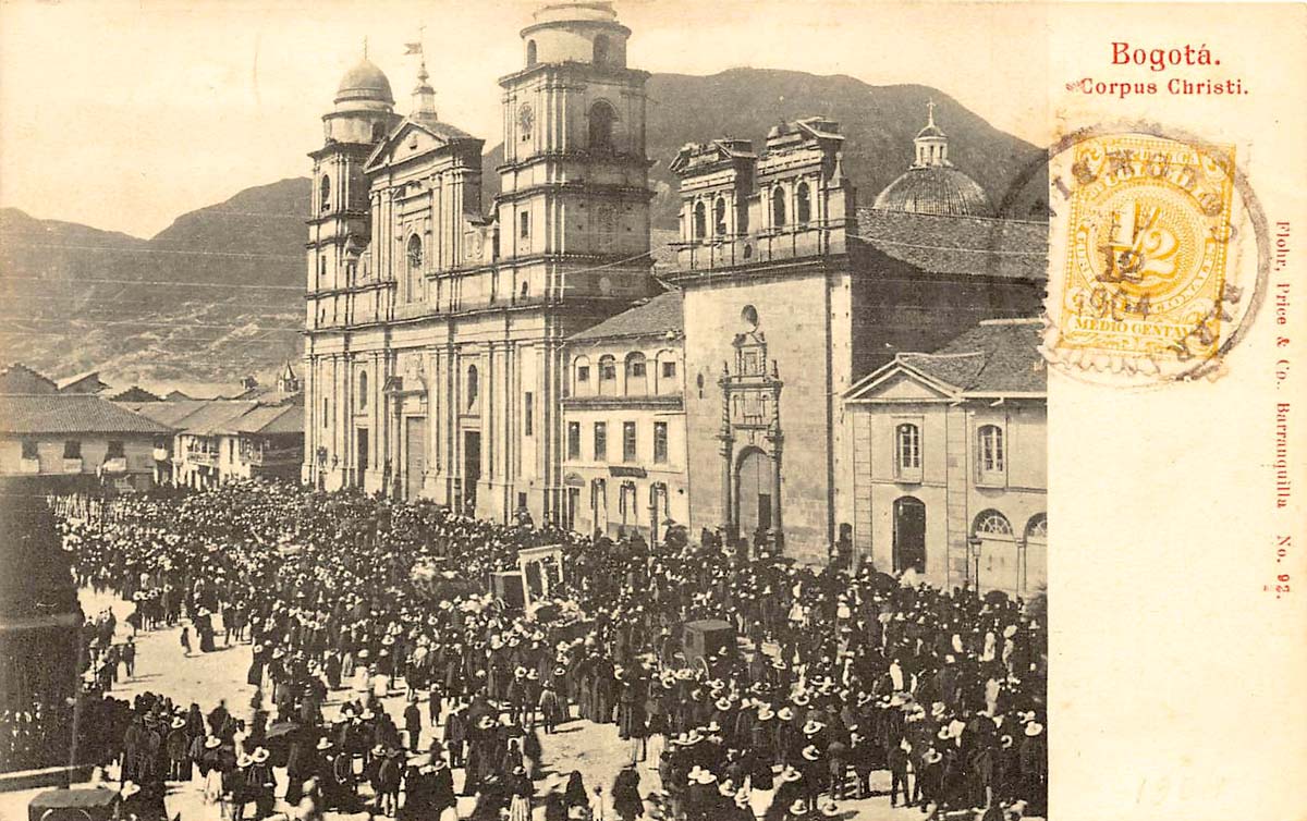 Bogotá. Corpus Christi, 1904