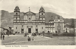 Bogotá. The Cathedrale