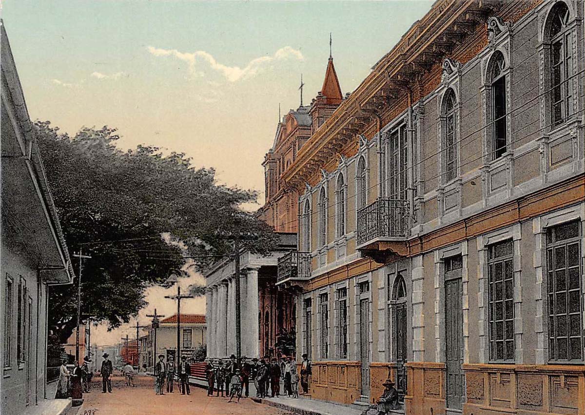 San José. Main Street - Calle Central