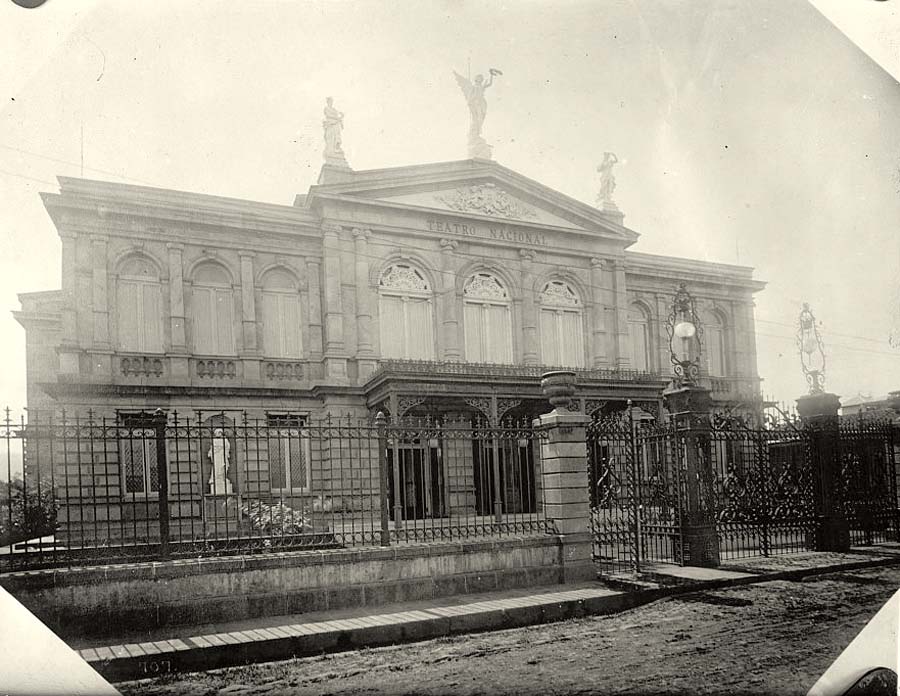 San José. National Theatre, between 1905 and 1920