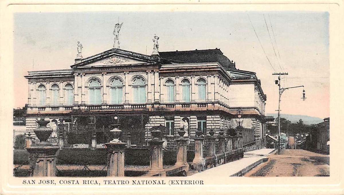 San José. National Theatre - Teatro Nacional