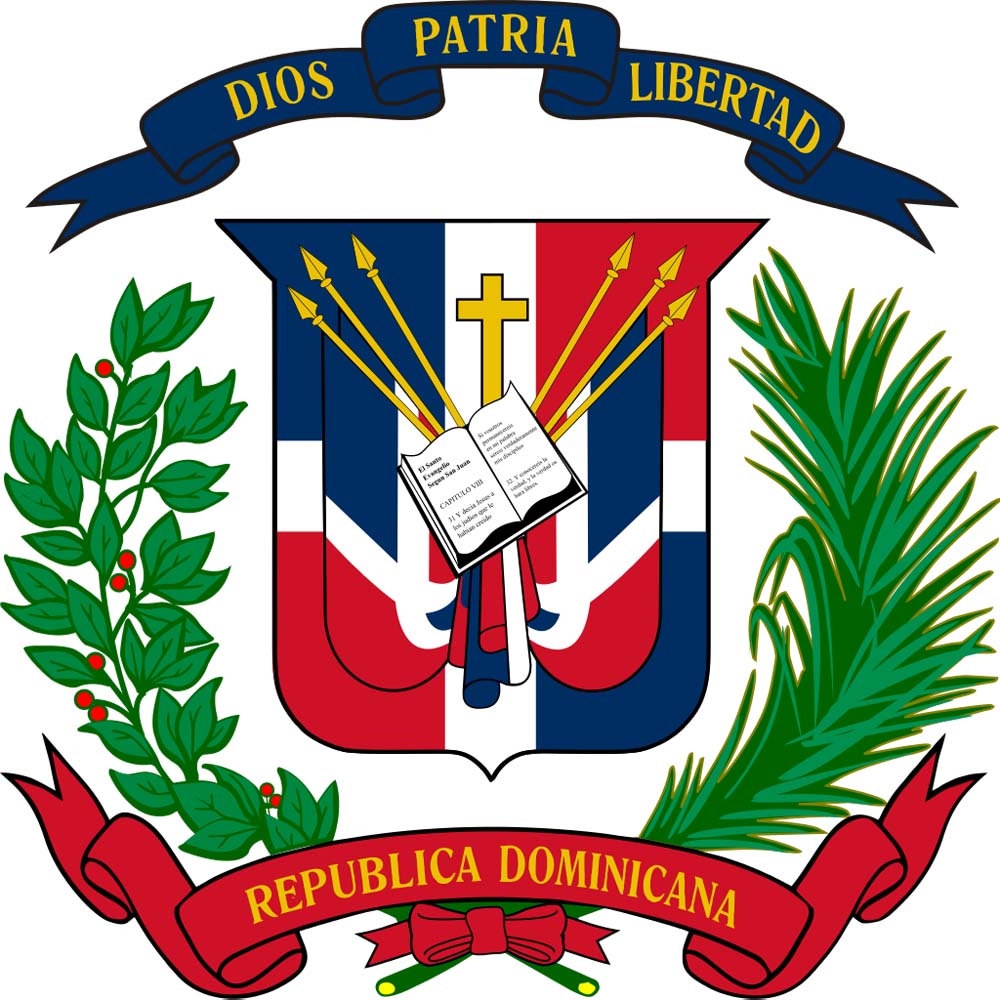 Coat of arms of Dominican Republic