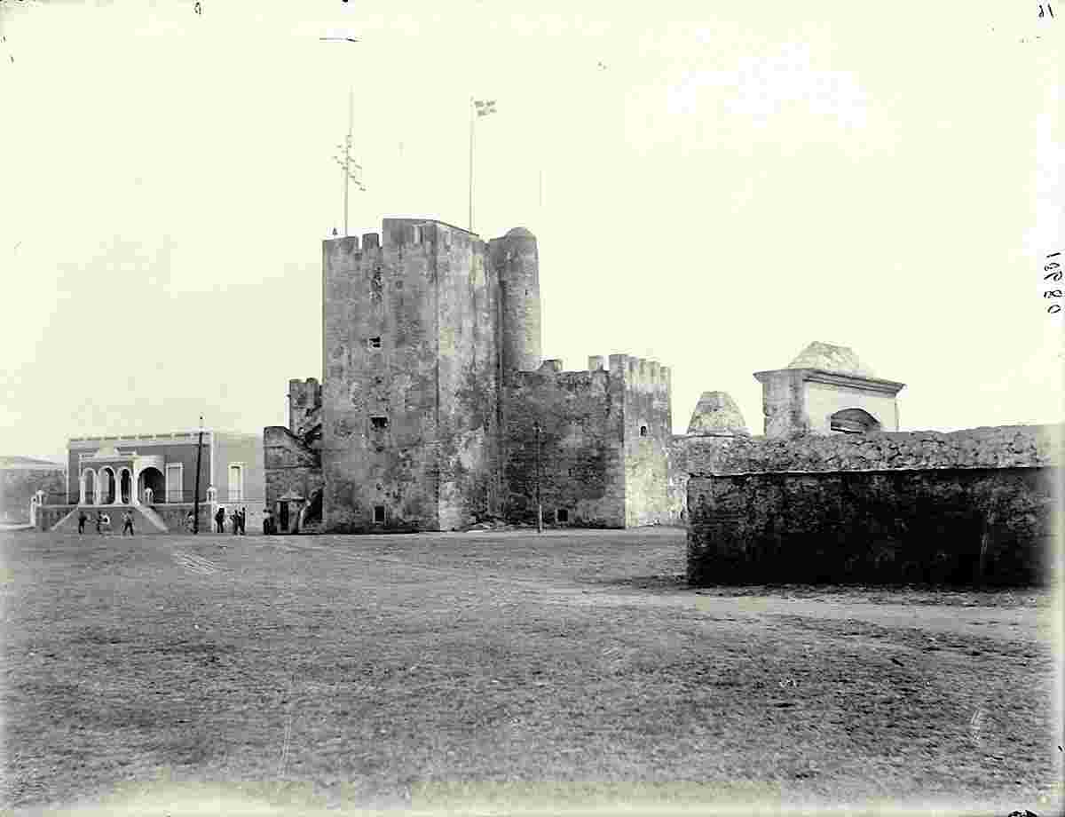 Santo Domingo. Old Fort, circa 1890