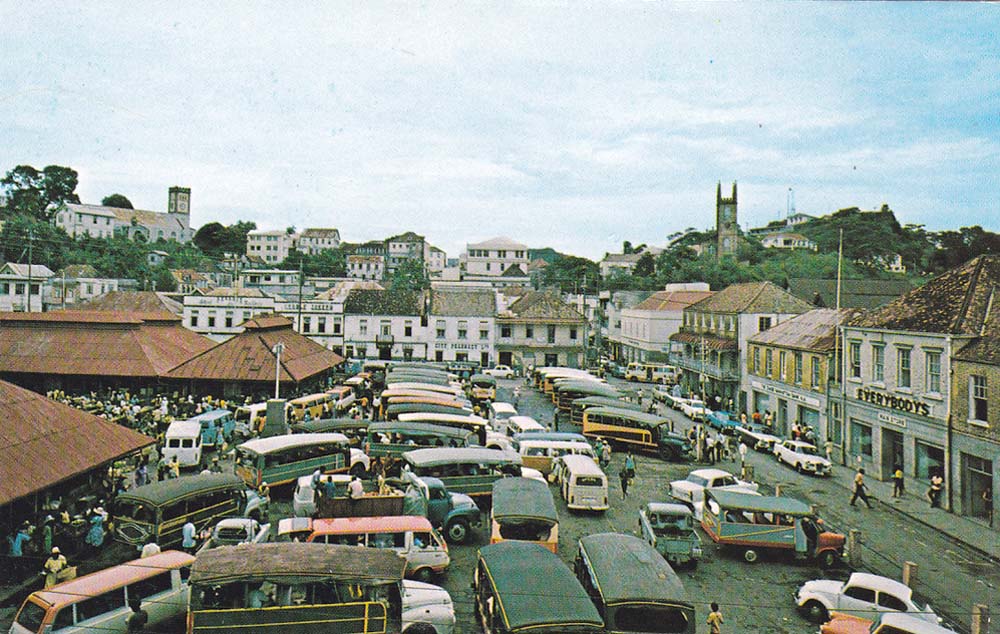 St George's. Main Town Square, between 1950 and 1960