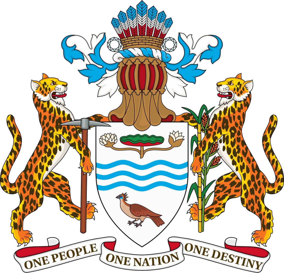 Coat of arms of Republic of Guyana