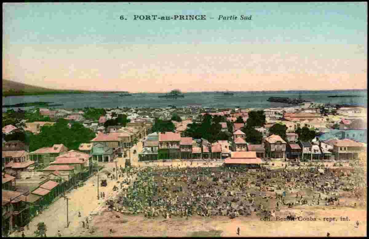 Port-au-Prince. Southern part of town