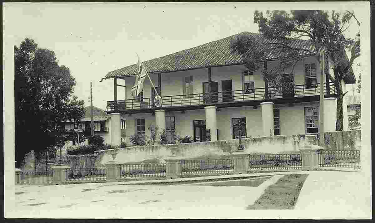 Tegucigalpa. British Consulate, 1920s