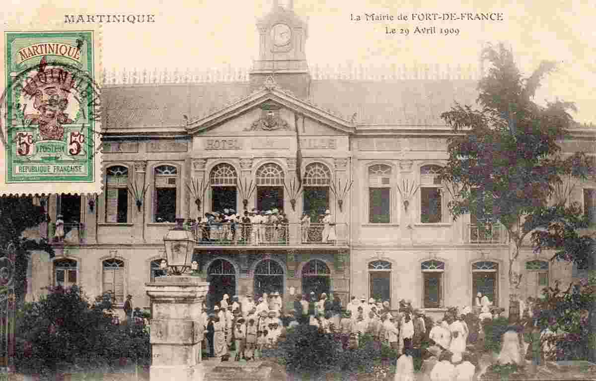 Fort-de-France. La Mairie, 1909