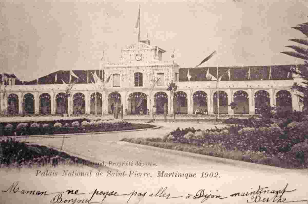 Fort-de-France. Palais National de Saint Pierre