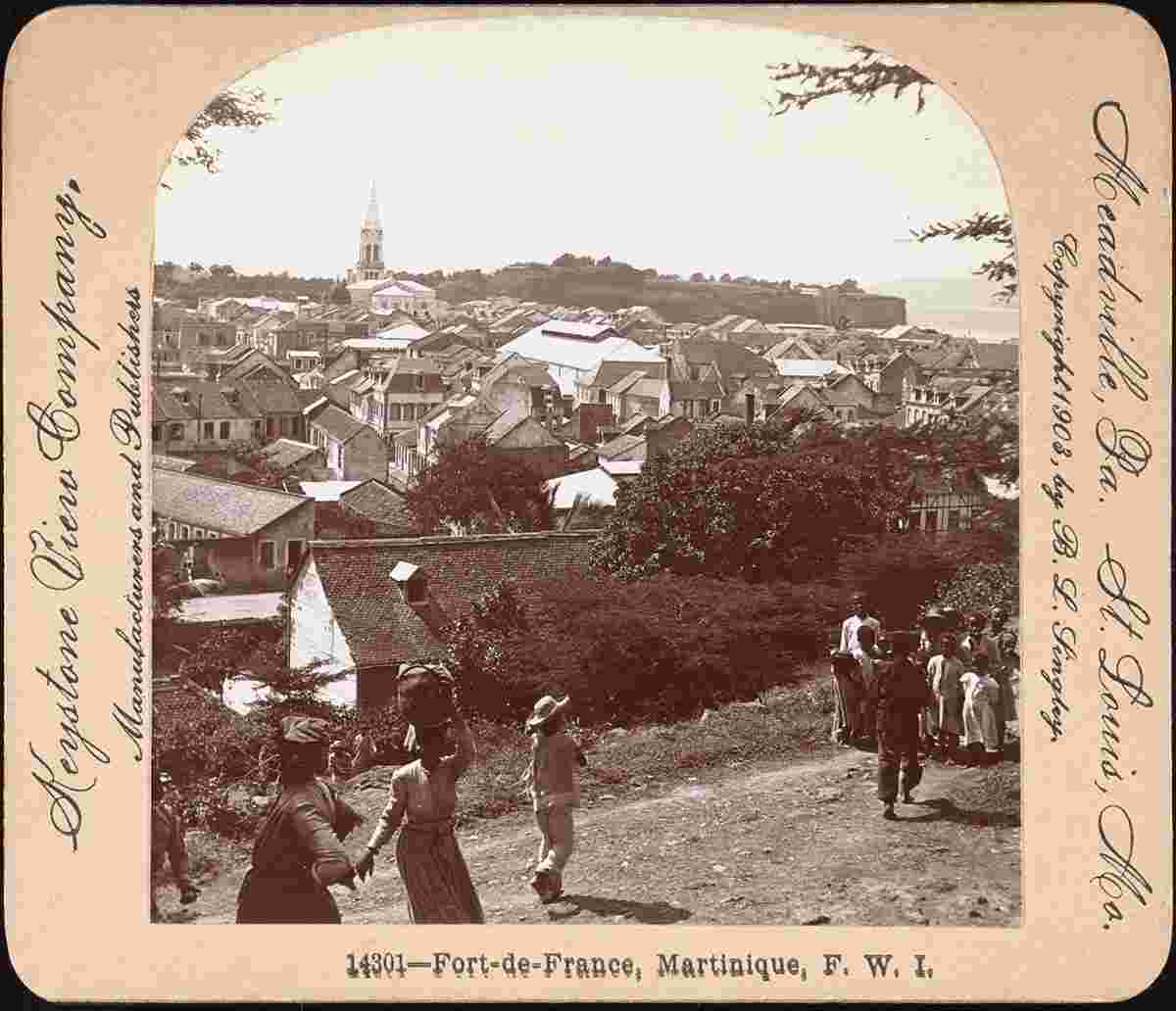 Vue de Fort-de-France, vers 1900