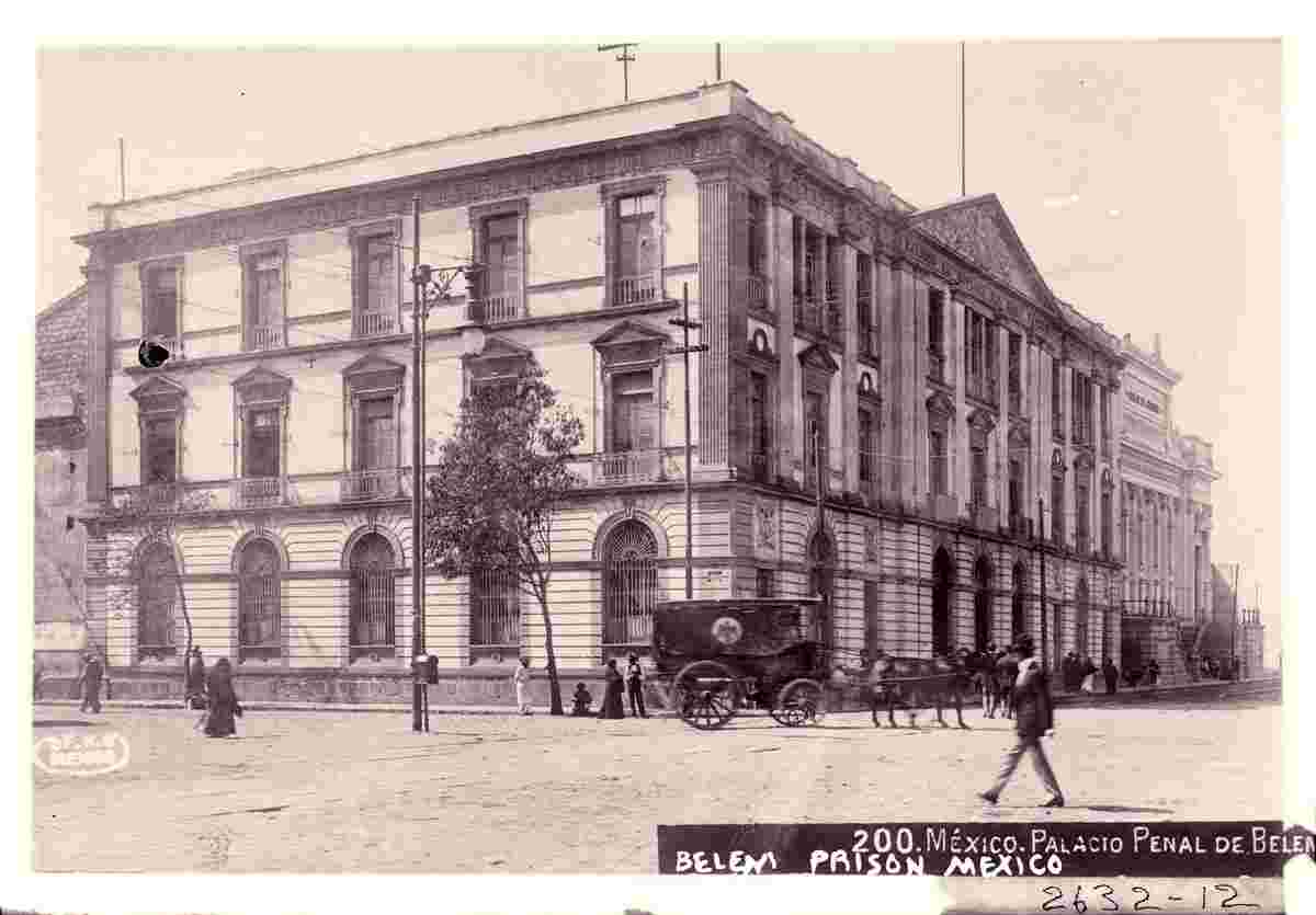 Mexico City. Palace of Justice, Penal Branch, between 1910 and 1915