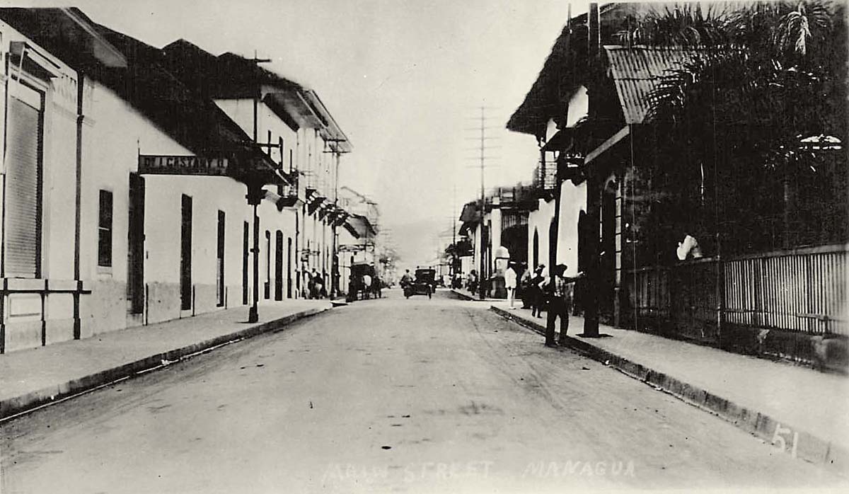 Managua. Main Street