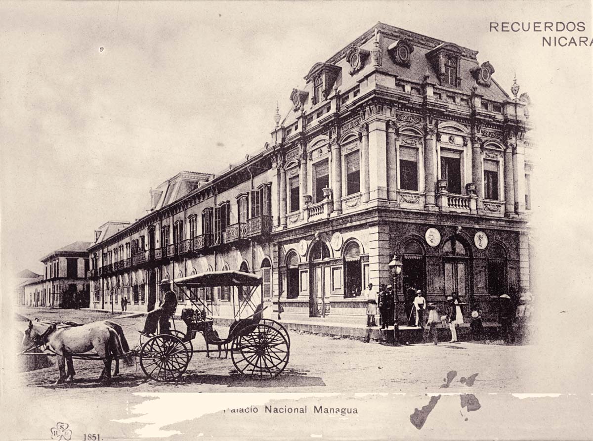 Managua. National Palace, between 1909 and 1919