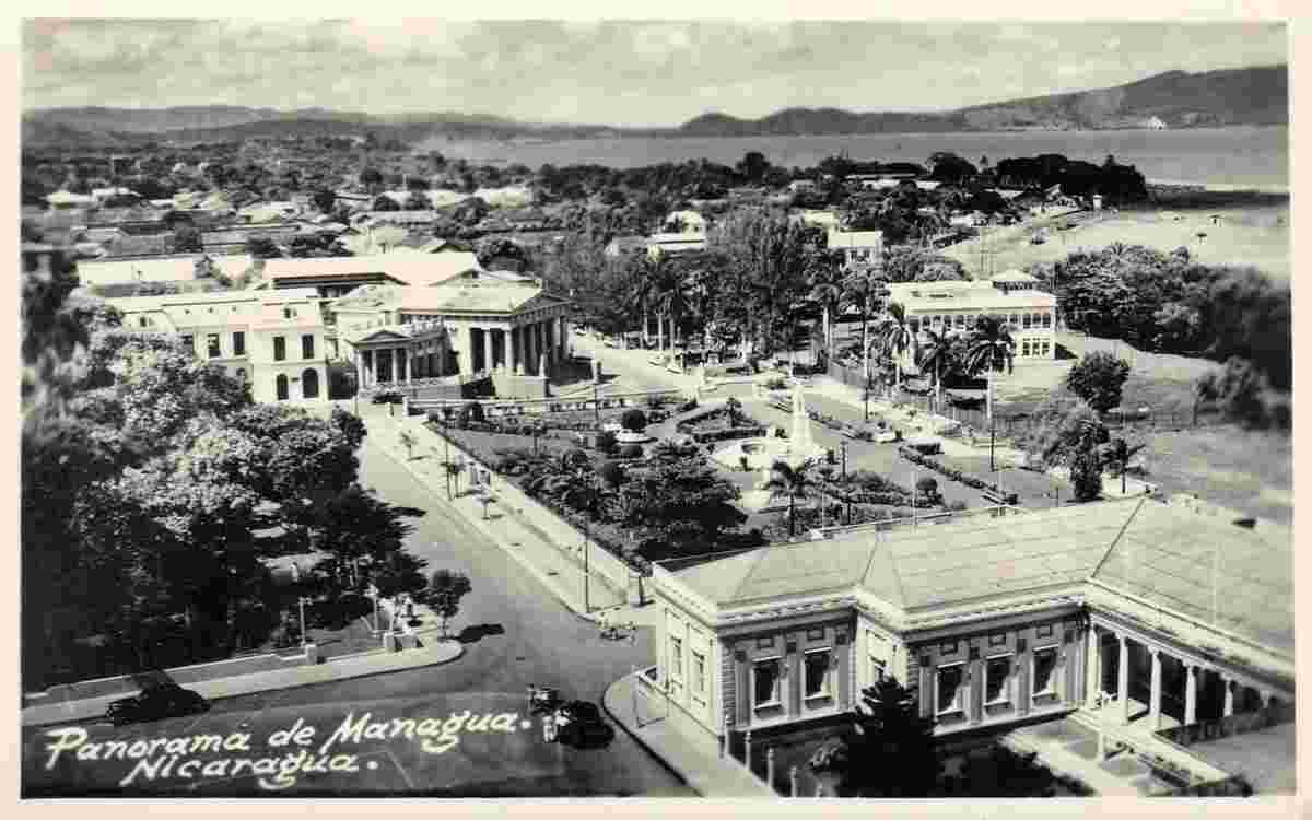 Managua. Panorama of the city