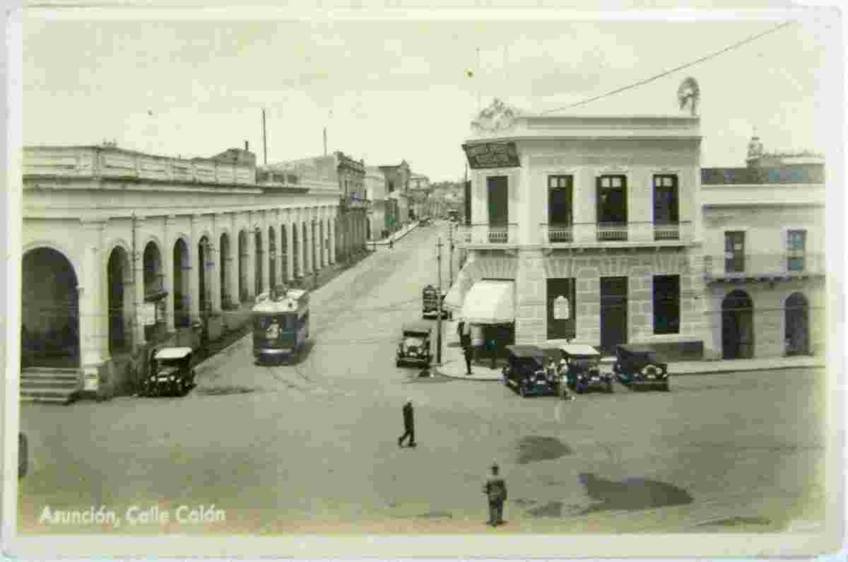 Asunción. Colón Street