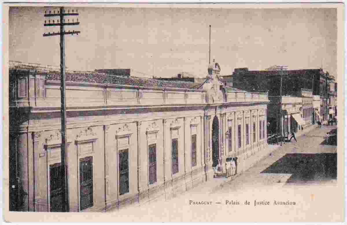 Asunción. Courthouse, circa 1905
