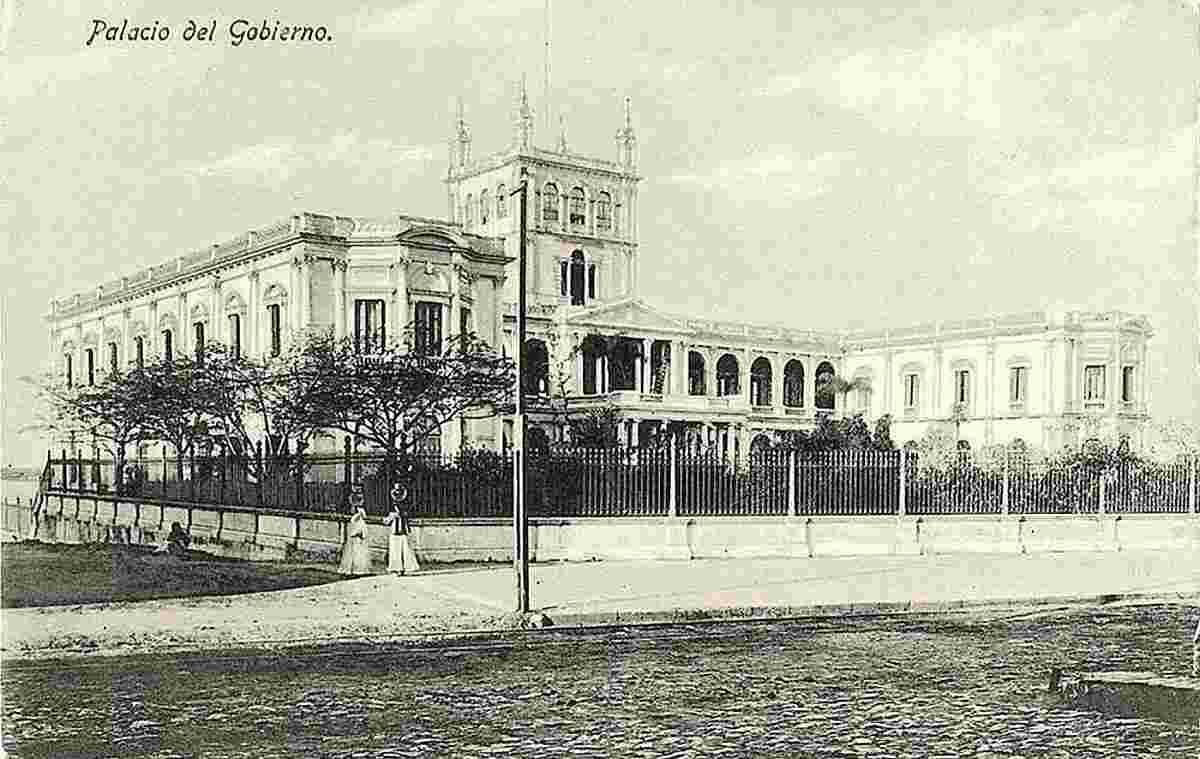 Asunción. Government Palace, 1908