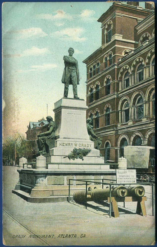 Atlanta. Henry Woodfin Grady Memorial, 1909