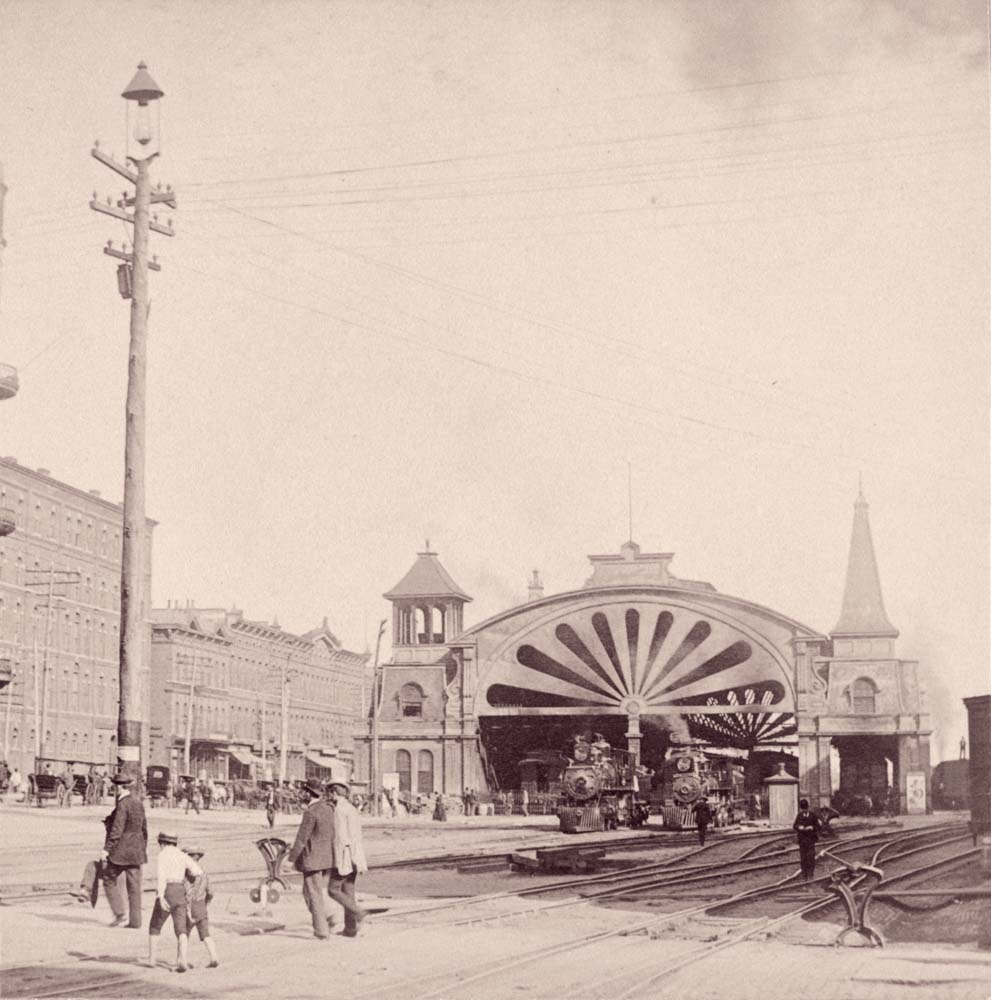 Atlanta. Railroad station, 1891