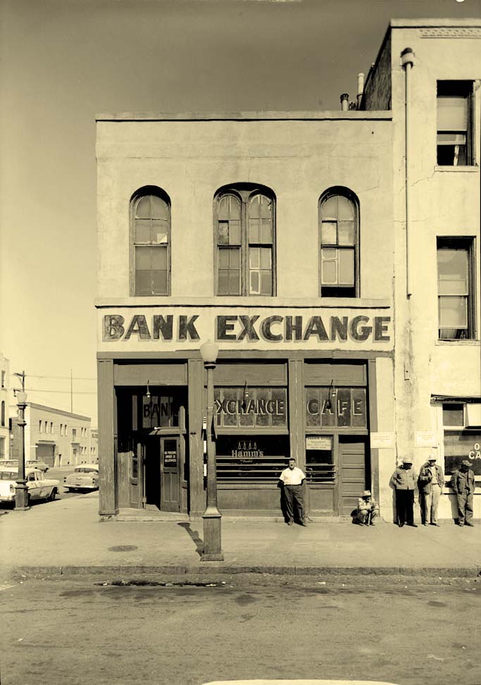 Sacramento. Bank Exchange Building