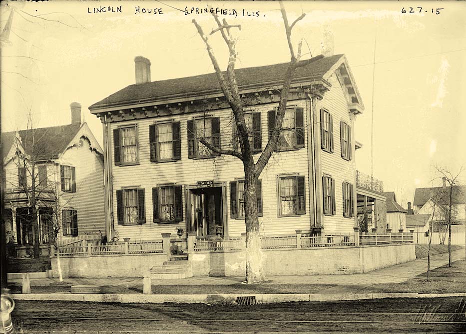 Springfield. Lincoln House, 1900