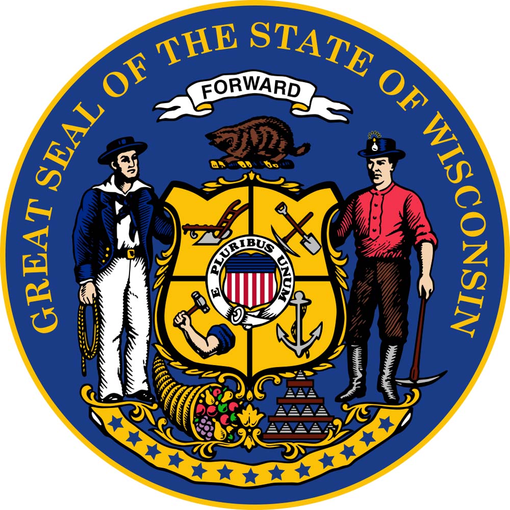 Coat of arms of Wisconsin