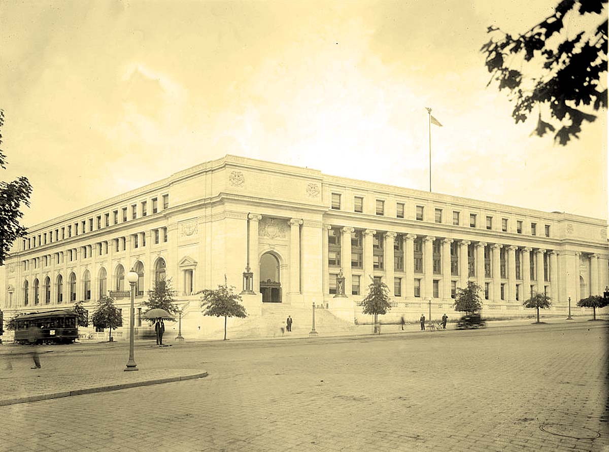 Washington. City Post office, circa 1910