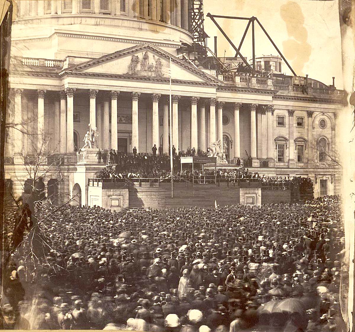 Washington. Inauguration of Mr. Lincoln, March 4, 1861