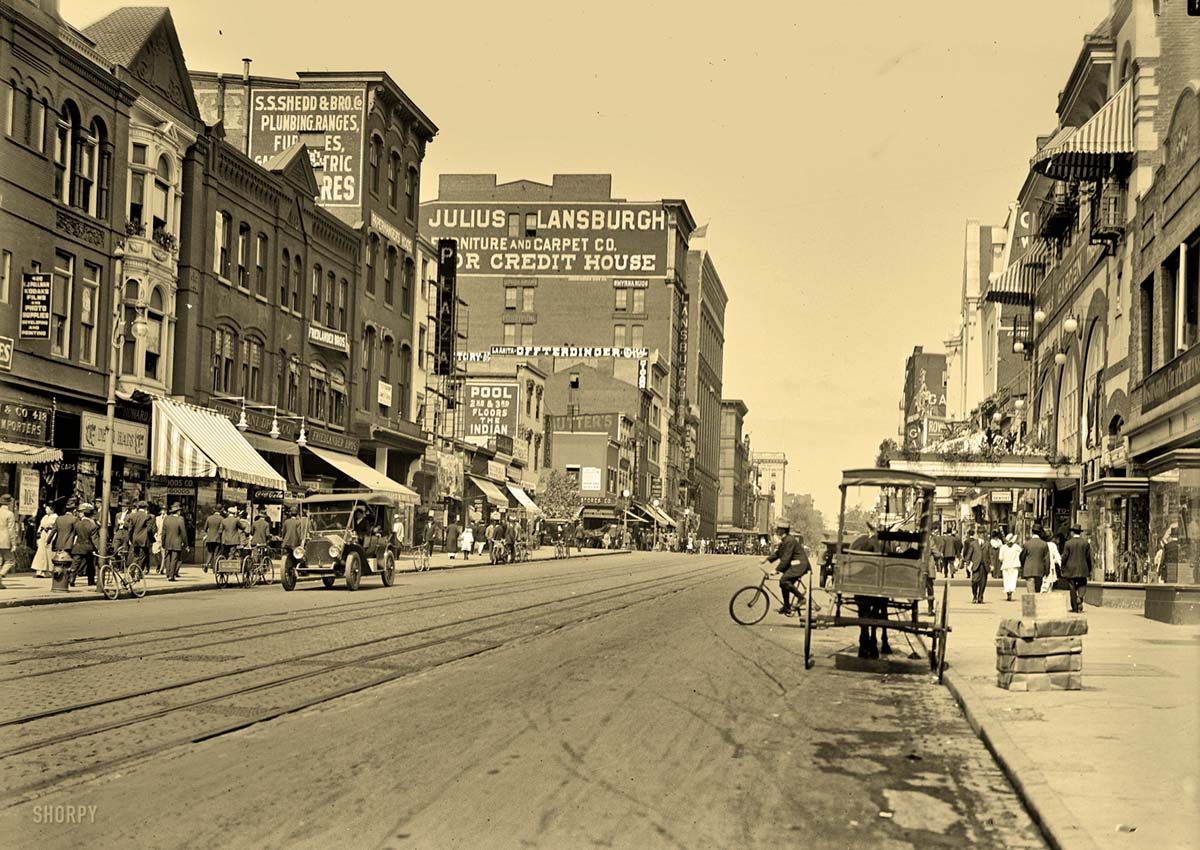 Washington. Ninth Street, 1915