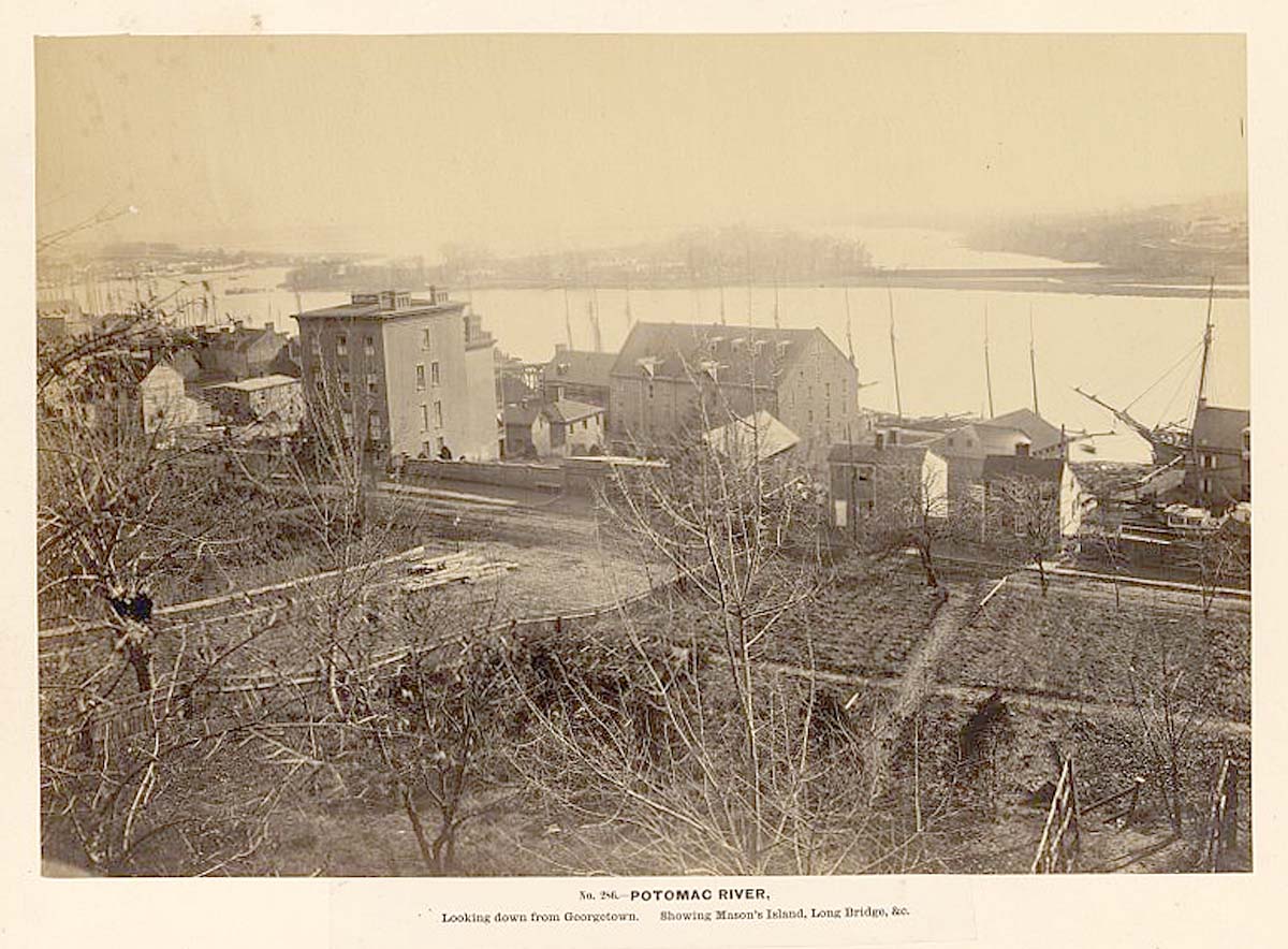 Washington. Potomac River, circa 1865