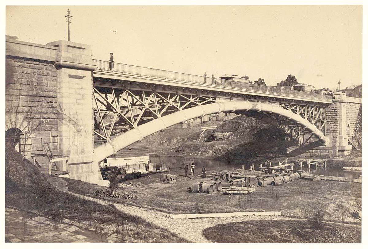 Washington. Tubular Bridge, circa 1865