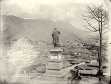 Caracas. Panorama of city from Calvary, circa 1890
