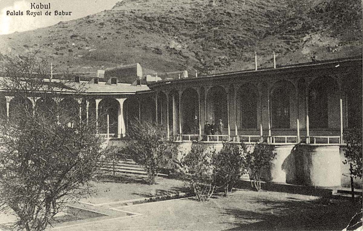 Kabul. Palace of King Babur