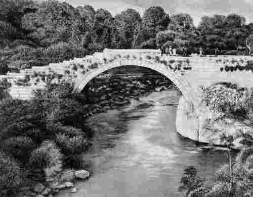 Alaverdi. Sanahin bridge of the 12th century