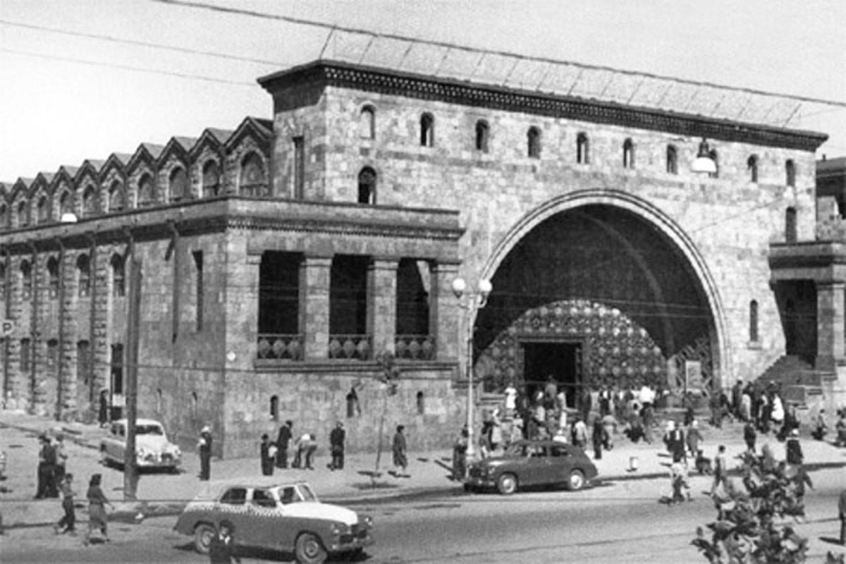 Yerevan. Central covered Market Hall