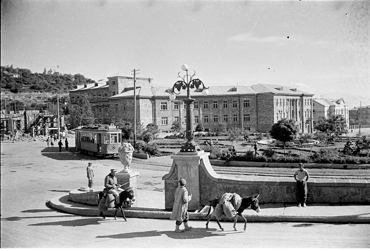 Yerevan. Panorama of the city, circa 1940