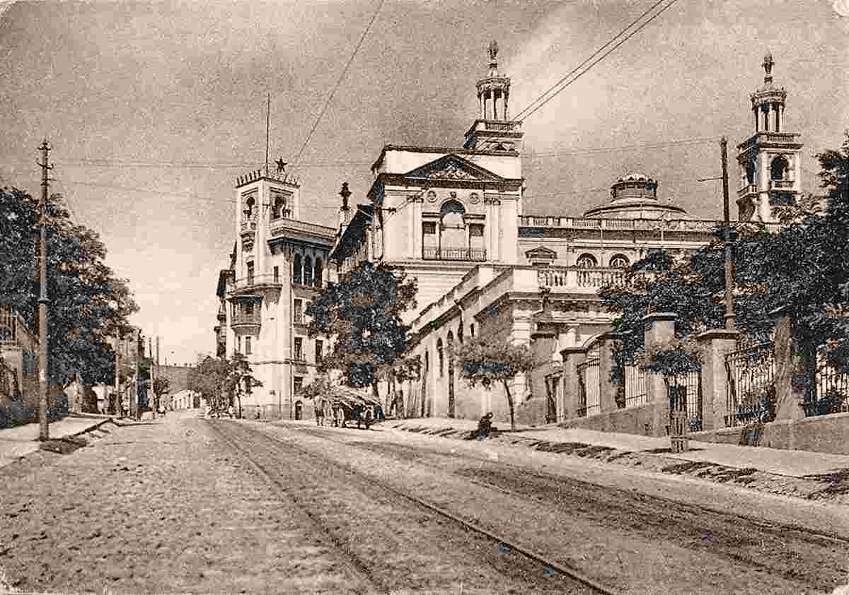 Baku. Garden street, early 20th century