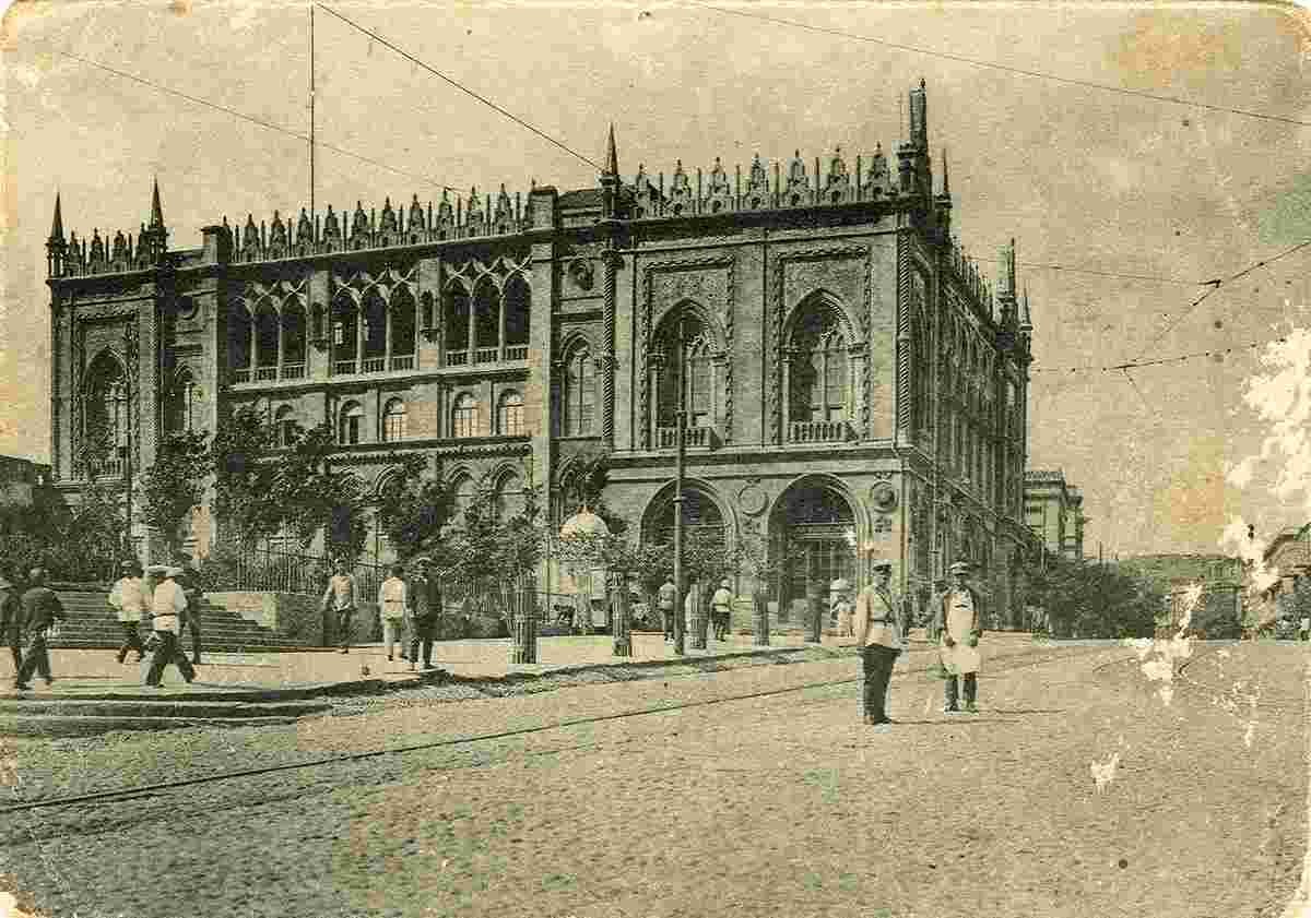 Baku. 'Ismailiyya' building, then - building of Academy of Sciences of Azerbaijan SSR