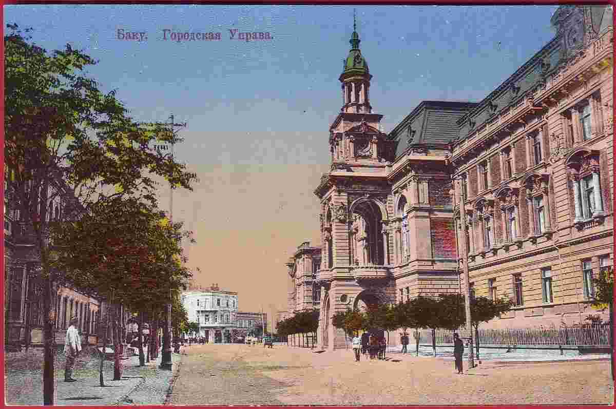 Baku. Town Hall, 1910s