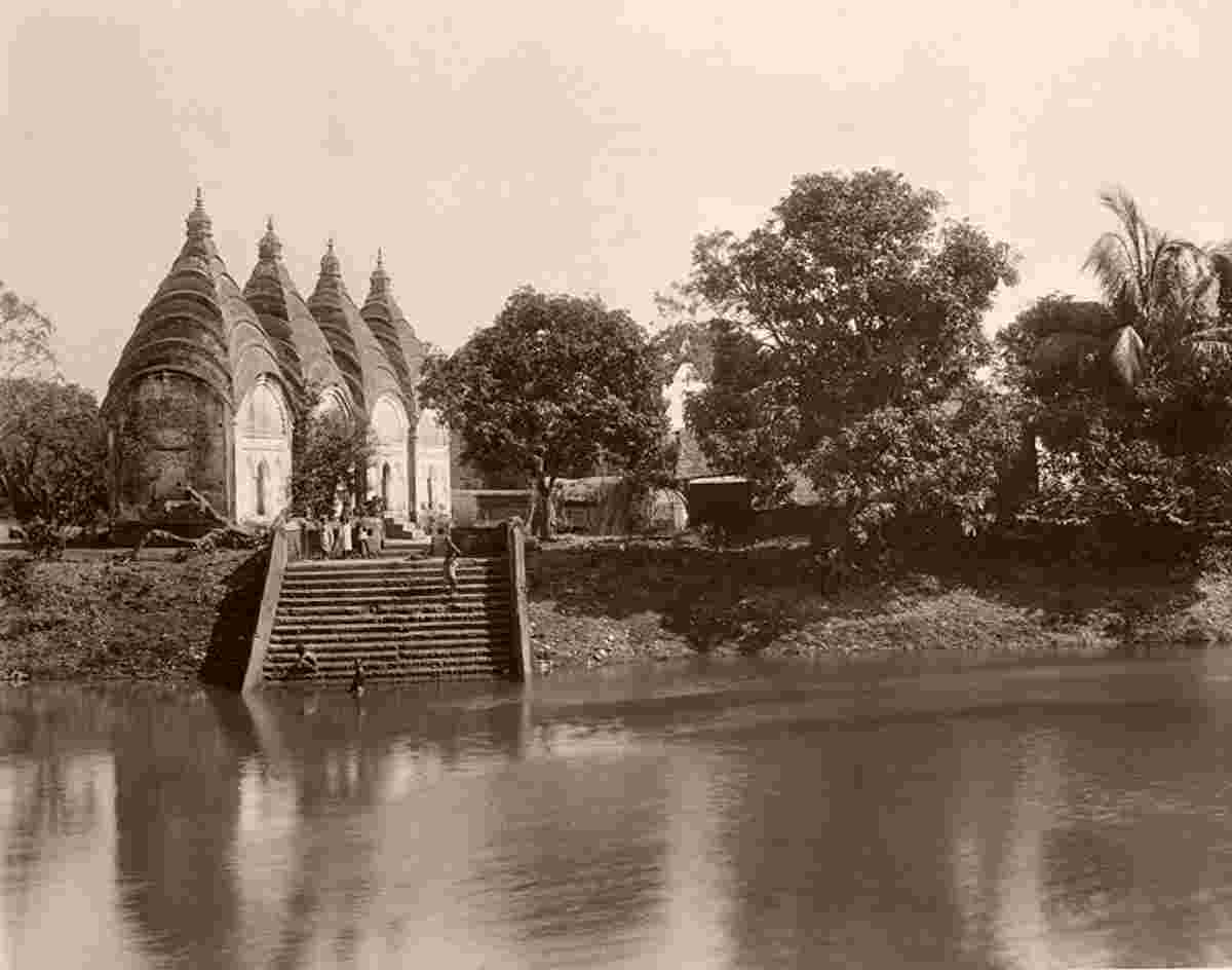 Dhaka. Darrassari Temple, 1904