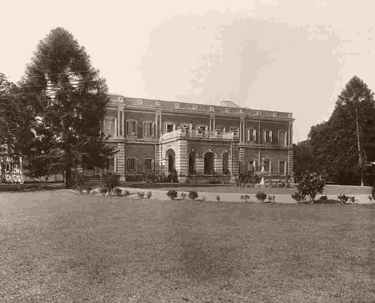 Dhaka. Dilkusha - Garden, 1904