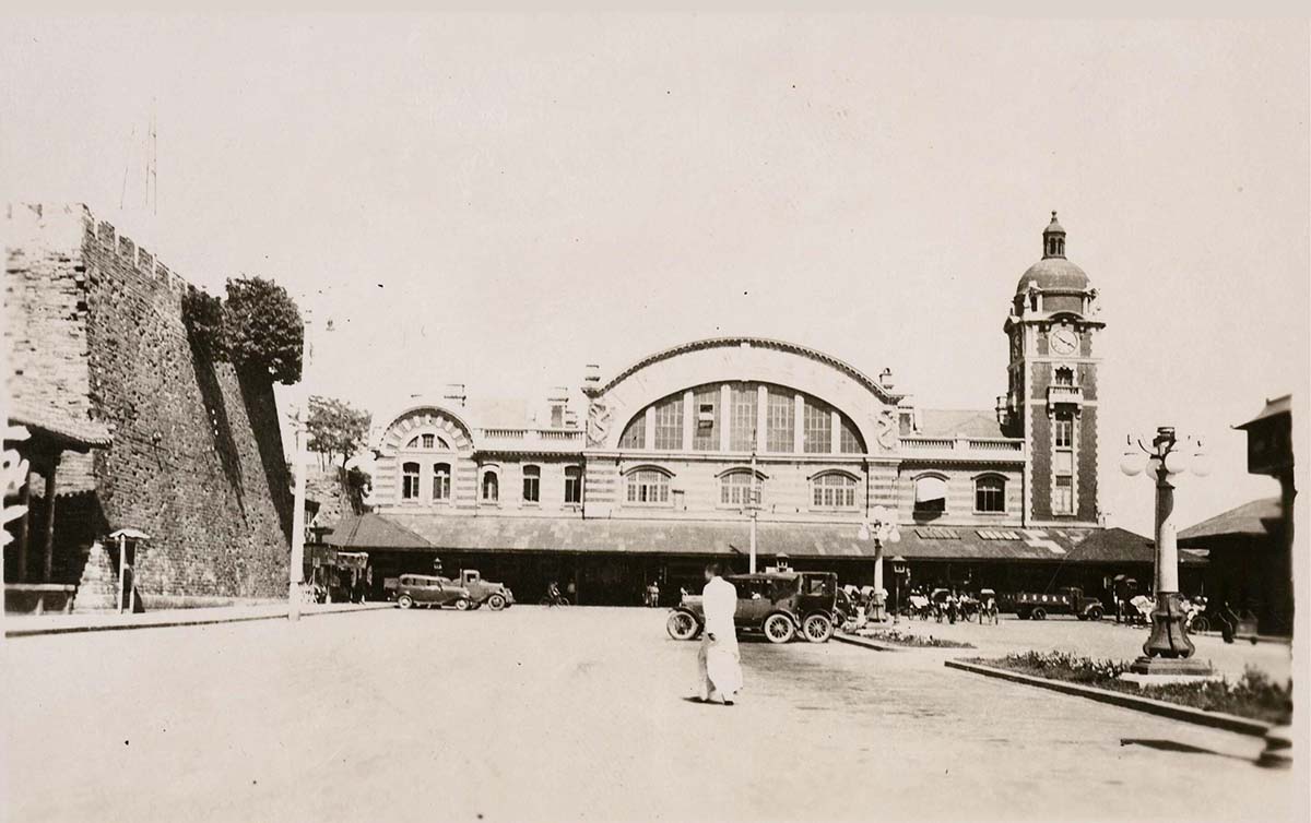 Beijing. Central Railway Station, 1935