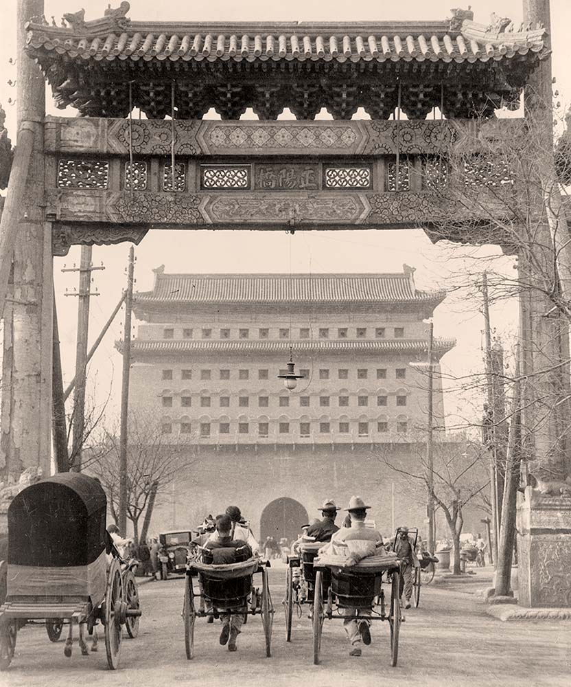 Beijing. Chien Men Street, circa 1925
