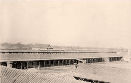 Beijing. U.S. barracks for the Legation guard, between 1915 and 1925