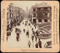 Hong Kong. Queen Street, circa 1890