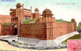 Delhi. Lahori Gate Fort