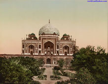 Delhi. Mausoleum of Emperor Humayun