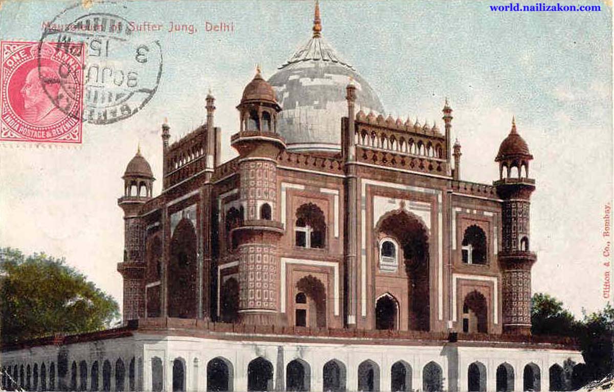 Delhi. Mausoleum of Sufter Jung