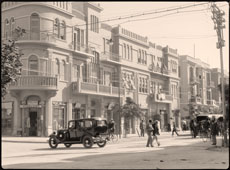 Tel Aviv. Allenby Street, Stores and apartments, between 1900 and 1920